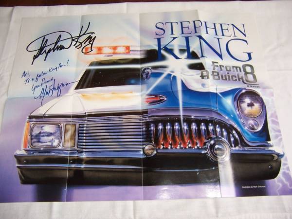 From a Buick 8 poster (Signed by artist)